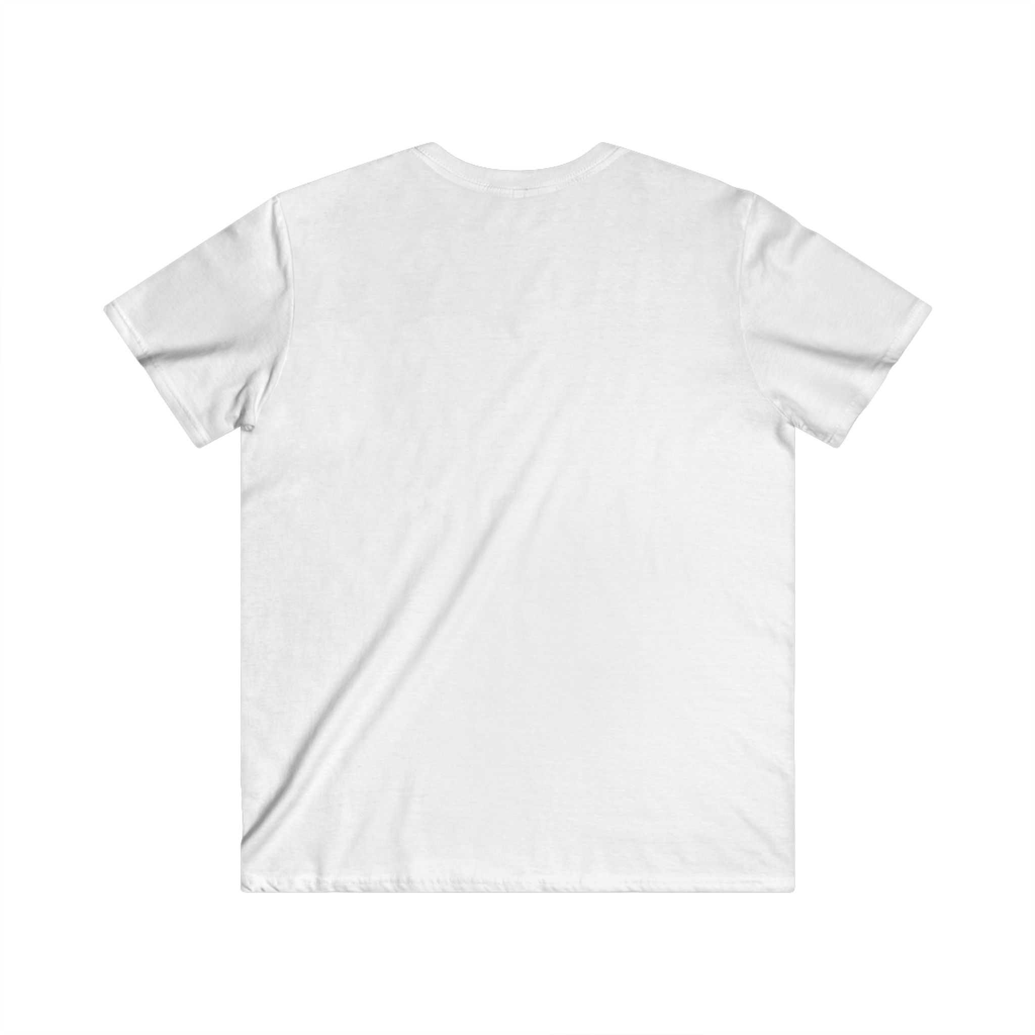Men's Fitted V-Neck Short Sleeve Tee - Image 2