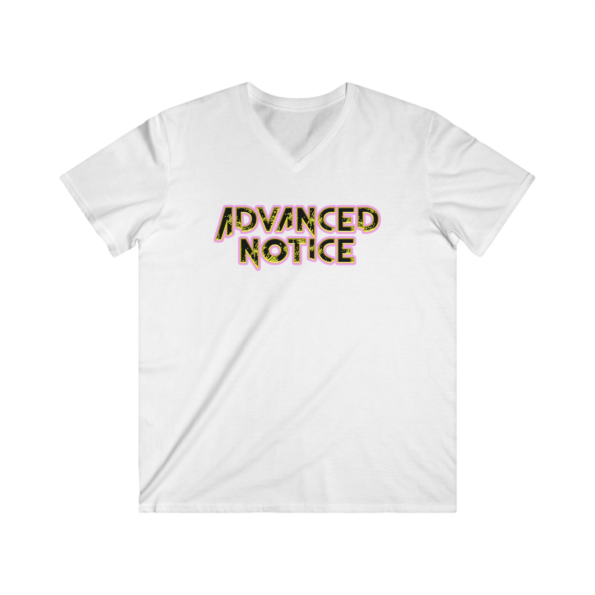 Men's Fitted V-Neck Short Sleeve Tee